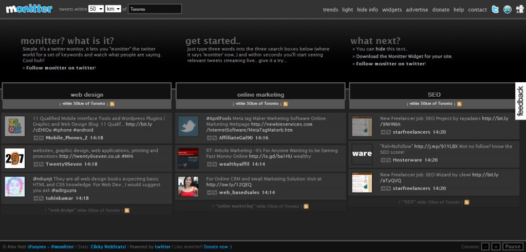 Monitter - Monitor Twitter