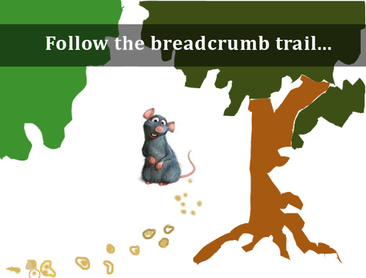 Who ate my breadcrumbs?